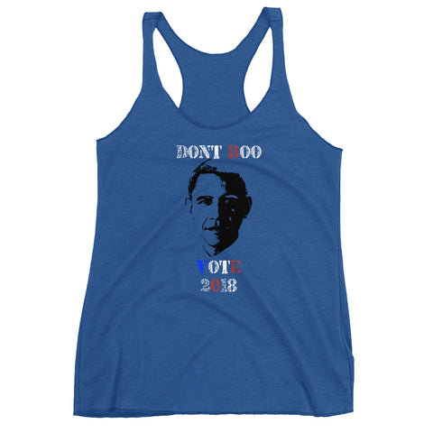 Dont Boo Vote 2018 Womans Tank - StereoTypeTees