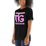 TTG Womens Pink Logo T Shirt - StereoTypeTees