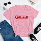 Confessions Red Logo Ladies T.