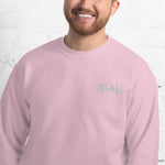 Maji Embroidery Unisex Sweatshirt