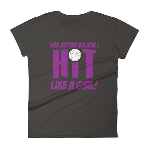 Hit Like A Girl - StereoTypeTees