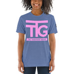 TTG Womens Pink Logo T Shirt - StereoTypeTees