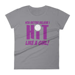 Hit Like A Girl - StereoTypeTees