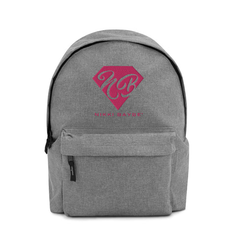 Nikki Baybe Embroidered Backpack - StereoTypeTees