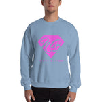 Nikki Bay Sweatshirt Pink Logo - StereoTypeTees