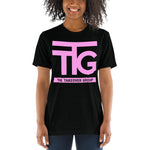 TTG Womens Pink Logo T Shirt - StereoTypeTees