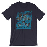 Anti You  (Blue) Unisex Tee - StereoTypeTees