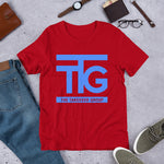 The Takeover Group Blue Logo Unisex T-Shirt - StereoTypeTees