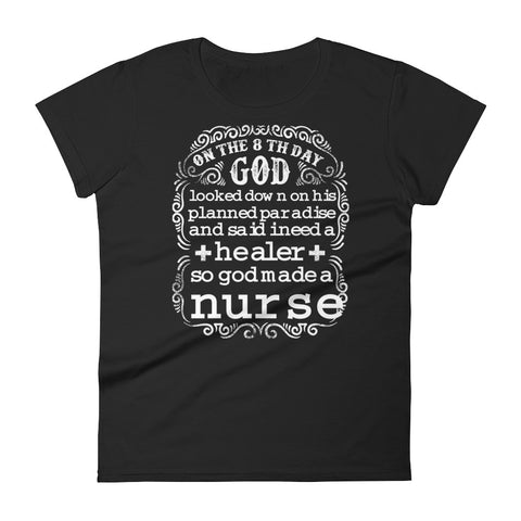 God Created A Nurse - StereoTypeTees