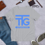 The Takeover Group Blue Logo Unisex T-Shirt - StereoTypeTees