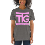 TTG Womens Pink Logo T Shirt - StereoTypeTees