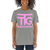 TTG Womens Pink Logo T Shirt - StereoTypeTees