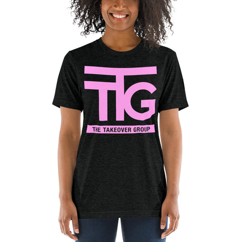 TTG Womens Pink Logo T Shirt - StereoTypeTees