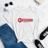 Confessions Red Logo Ladies T.