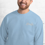 Maji Embroidery Unisex Sweatshirt