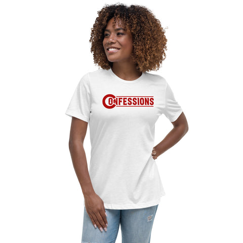 Confessions Red Logo Female T