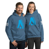 Thee Arsonist Blue Logo Hoodie