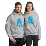 Thee Arsonist Blue Logo Hoodie