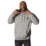 DJ Blvd Black Embroidered Unisex Hoodie