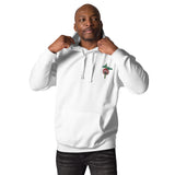 DJ Blvd Black Embroidered Unisex Hoodie