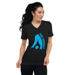 Thee Arsonist Logo Womens V Neck Tee