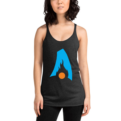 Thee Arsonist Logo Women's Racerback Tank