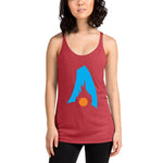Thee Arsonist Logo Women's Racerback Tank
